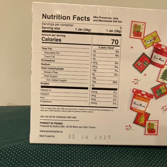 Exp: 3/4/26 SEALED Bonne Maman 8 jelly/preserves /marmalade mini sample gift set - Picture 4 of 5